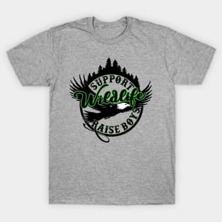 Support Wildlife Raise Boys Green T-Shirt